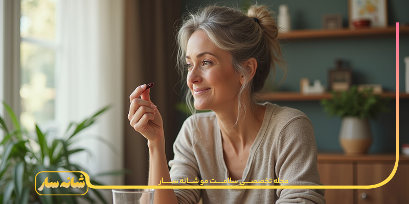 درمان ریزش مو آناژن افلوویوم