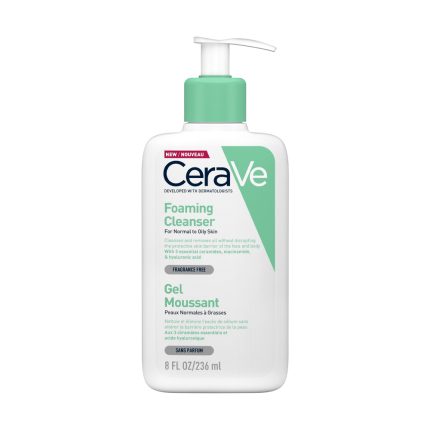 فوم شوینده سراوی مخصوص پوست نرمال و چرب آمریکایی ۲۳۶ میلیلیتر CERAVE