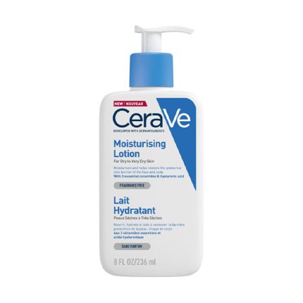 لوسیون مرطوب کننده بدن و صورت سراوی آمریکایی پوست خشک و خیلی خشک ۲۳۶ میلیلیتر CERAVE