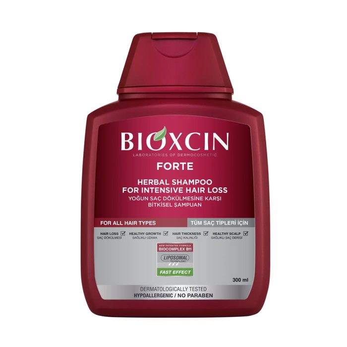 شامپو ضد ریزش مو بیوکسین فورته BIOXCIN FORTE SHAMPOO