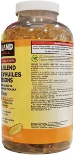 قرص روغن ماهی ترکیبی کرکلند Kirkland Fish Oil Blend اصل