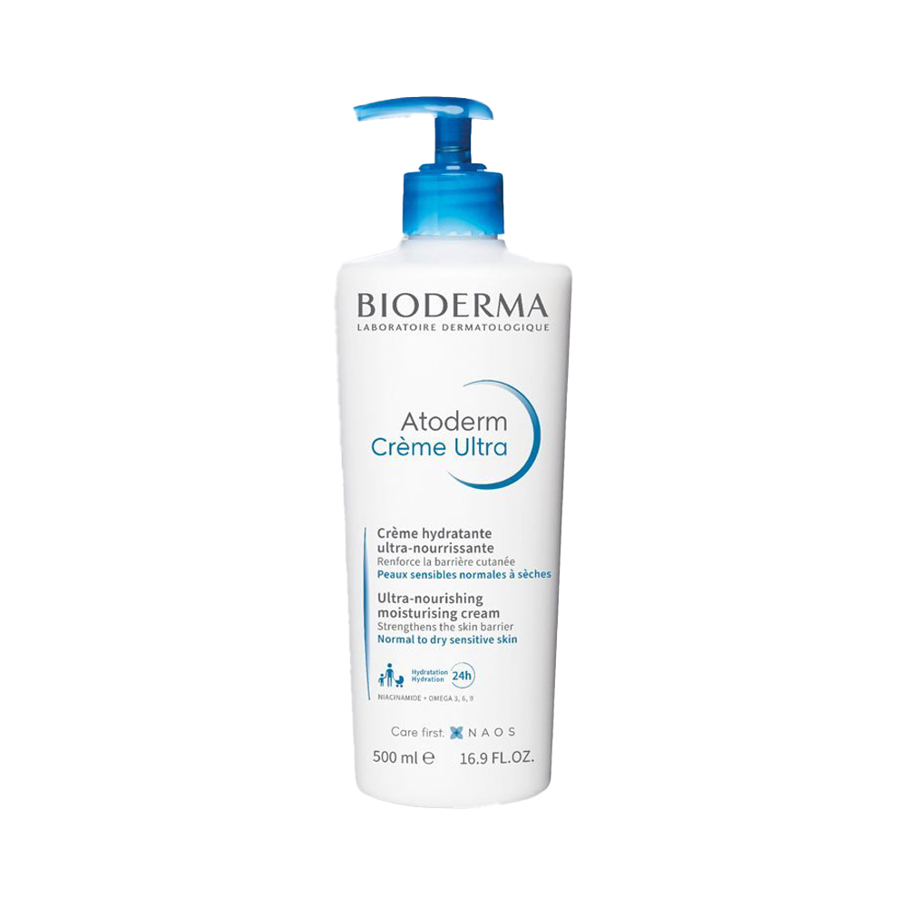 کرم مرطوب کننده صورت و بدن اتودرم بایودرما Bioderma Atoderm اصل فرانسه