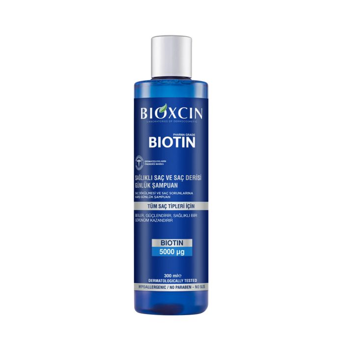 شامپو ضد ریزش حاوی بیوتین بیوکسین BIOXCIN BIOTIN اصل ترکیه