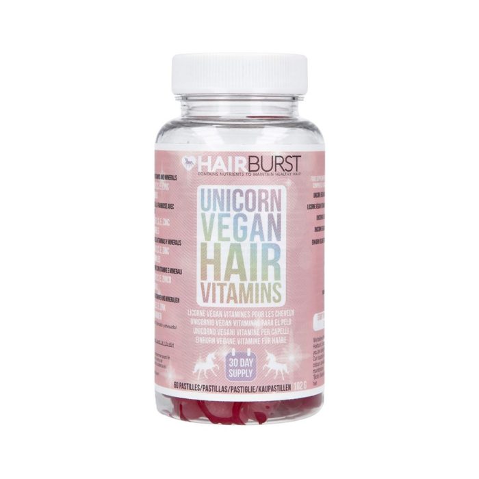 مکمل گیاهی تقویت موی هیربرست یونیکورن HairBurst Unicorn Vegan Hair اصل
