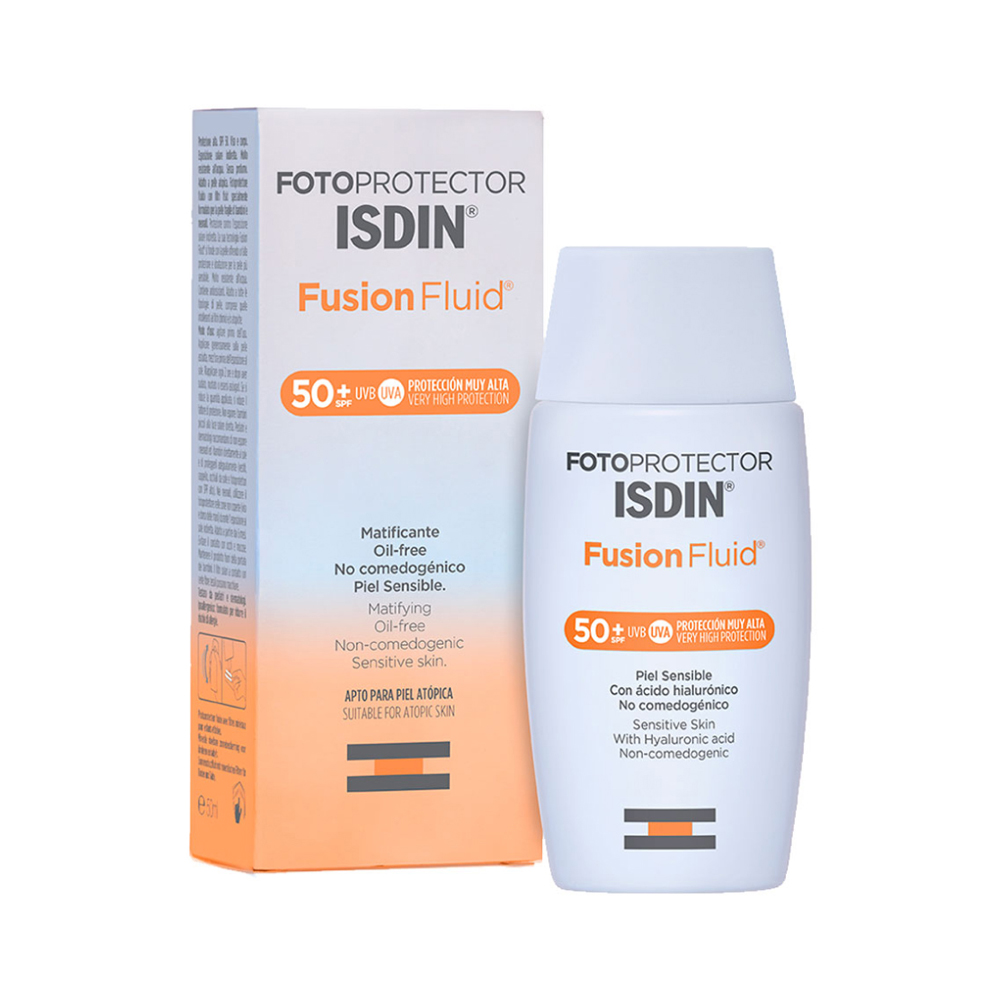 ضد آفتاب فیوژن فلویید ایزدین ضد حساسیت Isdin Fusion Fluid اصل اسپانیا