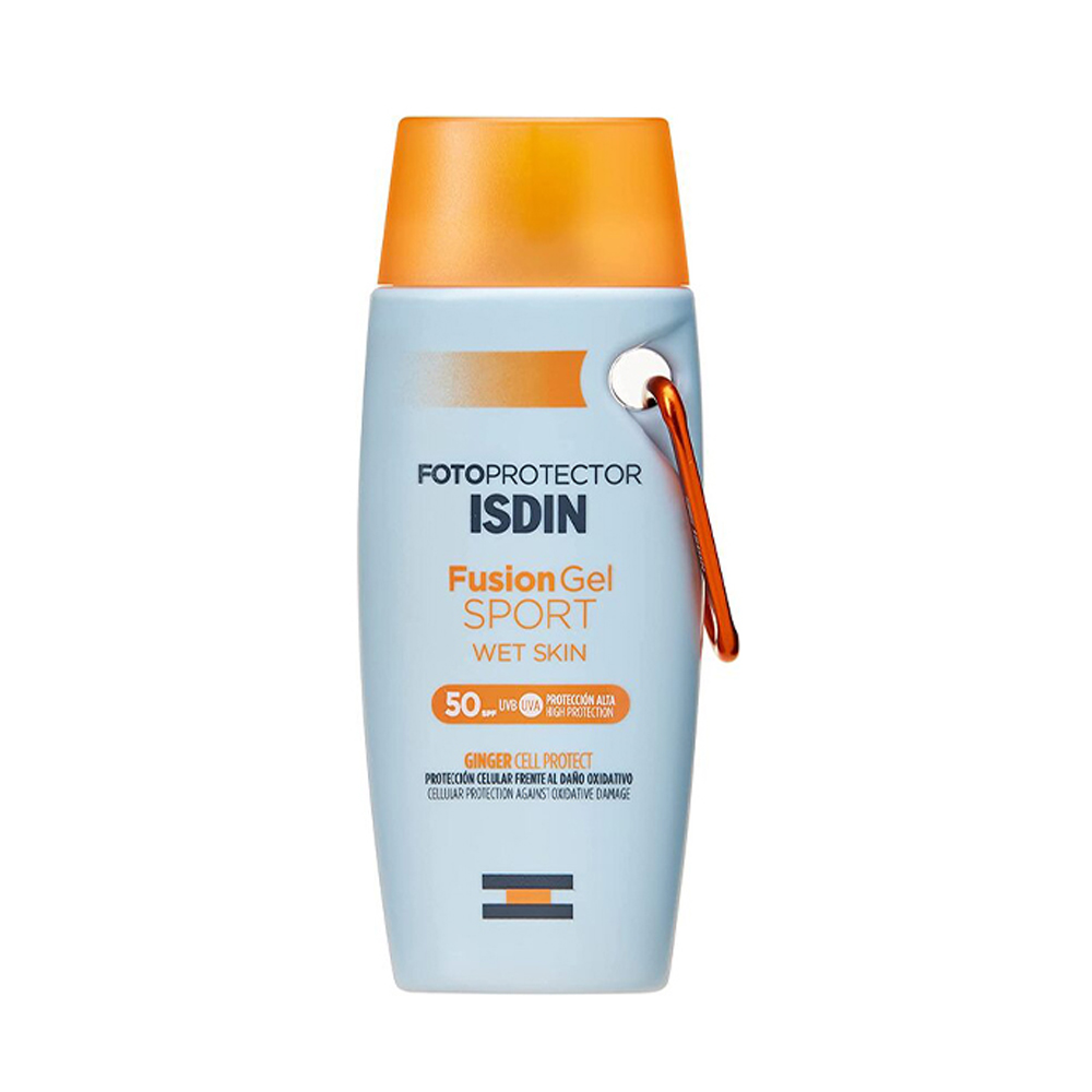 ضد آفتاب فیوژن ژل اسپرت ایزدین ورزشی و ضد آب Isdin Fusion Gel Sport اصل اسپانیا