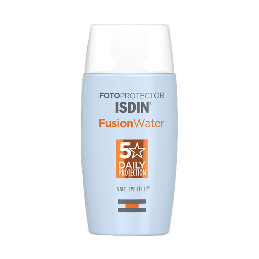 ضد آفتاب فیوژن واتر بی‌رنگ ایزدین Isdin Fusion Water اصل اسپانیا
