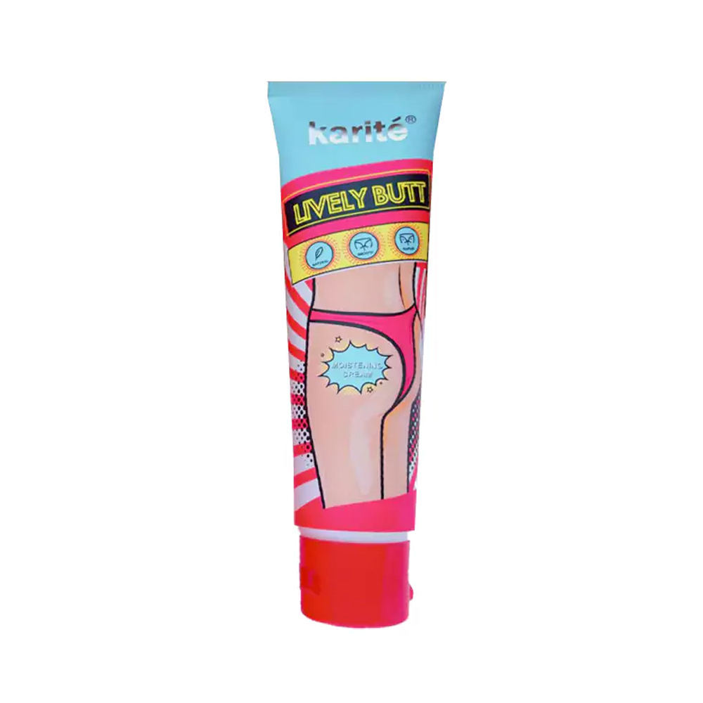 کرم حجم دهنده و روشن کننده باسن کاریته Karite Lively Butt اصل