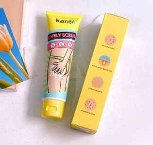 اسکراب باسن کاریته ضد لک و ضد جوش Karite Lively Scrub اصل