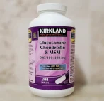 قرص گلوکوزامین کندرویتین و ام اس ام کرکلند تسکین‌ دهنده درد مفصلی Kirkland Glucosamine Chondroitin & MSM اصل