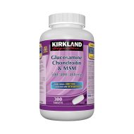 قرص گلوکوزامین کندرویتین و ام اس ام کرکلند تسکین‌ دهنده درد مفصلی Kirkland Glucosamine Chondroitin & MSM اصل