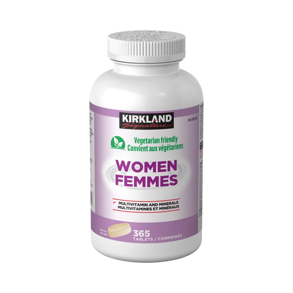 قرص مولتی ویتامین زنانه کرکلند Kirkland Women Femmes اصل