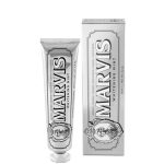 خمیردندان نقرهای مارویس مدل Whitening سفیدکننده Marvis Whitening اصل ایتالیا