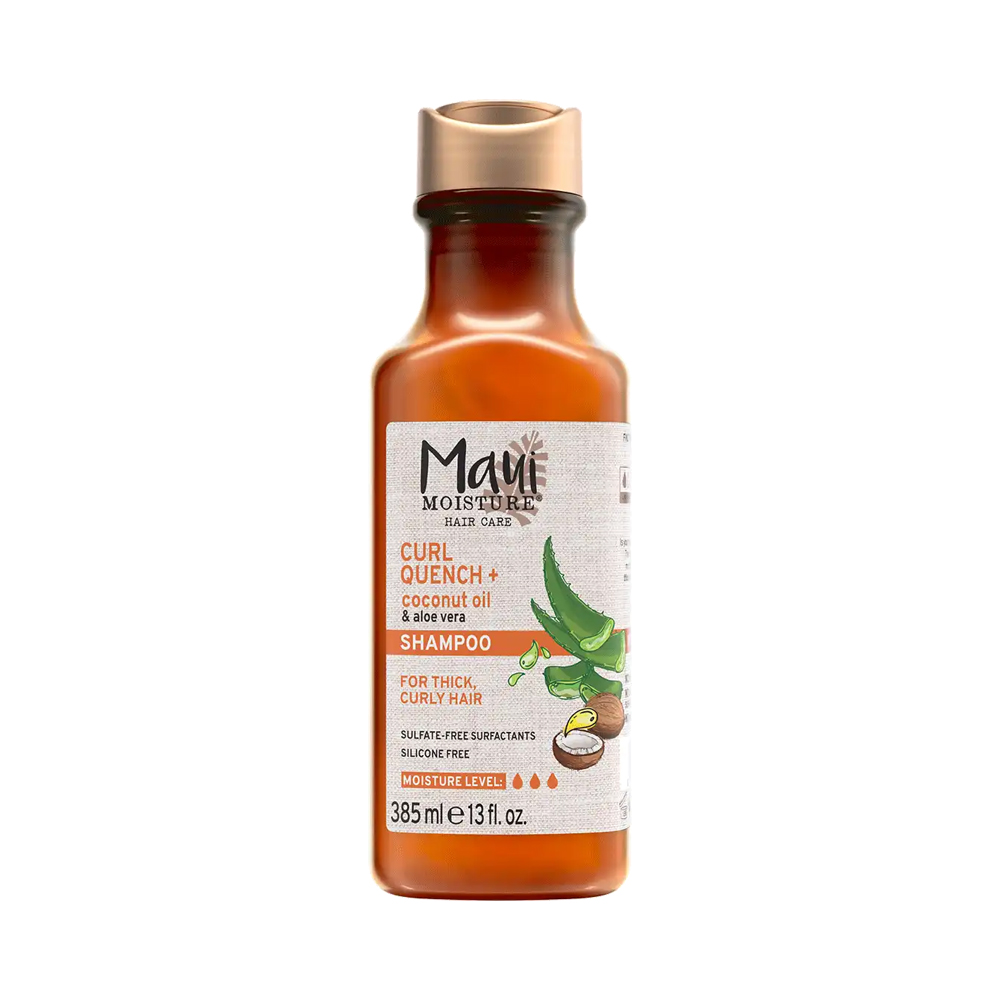 شامپو روغن نارگیل مائویی برای موهای فر Maui Curl Quench + Coconut Oil اصل