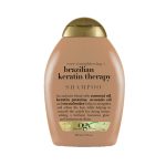 شامپو کراتین برزیلی او جی ایکس صاف کننده قوی مو OGX Brazilian Keratin Smooth اصل