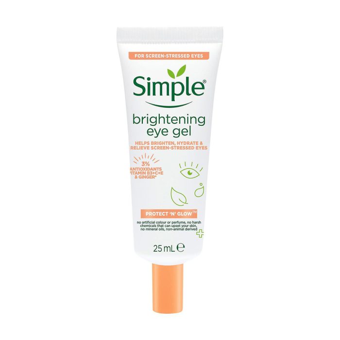 ژل دور چشم روشن کننده سیمپل Simple Brightening eye gel اصل