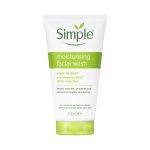 ژل شستشوی صورت سیمپل مرطوب کننده انواع پوست Simple Moisturising Facial Wash اصل