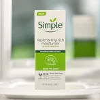 کرم سیمپل ریچ مرطوب کننده و آبرسان پوست خشک و حساس Simple Replenishing Rich Moisturiser اصل - Image 3