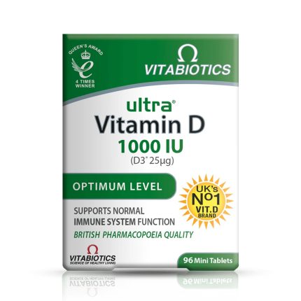 قرص اولترا ویتامین D ویتابیوتیکس Vitabiotics Ultra Vitamin D اصل انگلستان