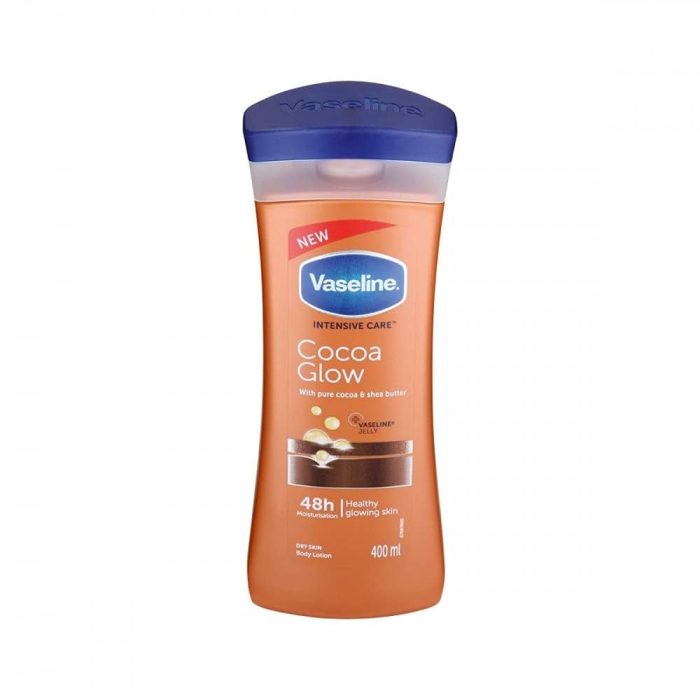 لوسیون بدن شکلاتی وازلین Vaseline Cocoa Glow اصل