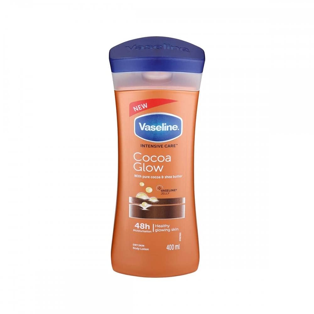 لوسیون بدن شکلاتی وازلین Vaseline Cocoa Glow اصل