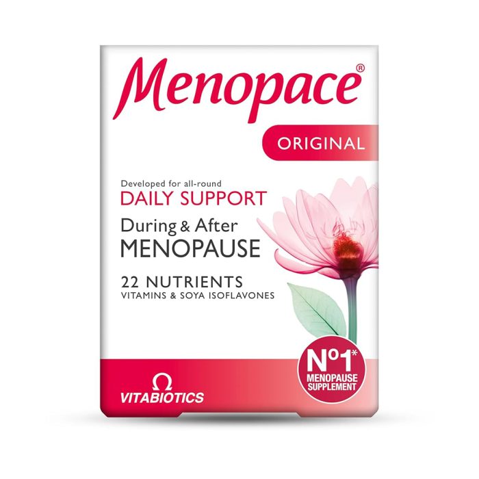 قرص مولتی ویتامین منوپیس ویتابیوتیکس مخصوص دوران یائسگی بانوان Vitabiotics Menopace اصل