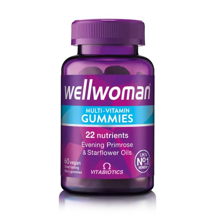 آدامس ول وومن ویتابیوتیکس Vitabiotics Wellwoman Gummies اصل