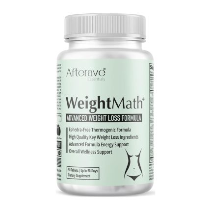 قرص و مکمل لاغری ویت مث پلاس افترایو اصل آمریکا WEIGHTMATH AFTERAVE