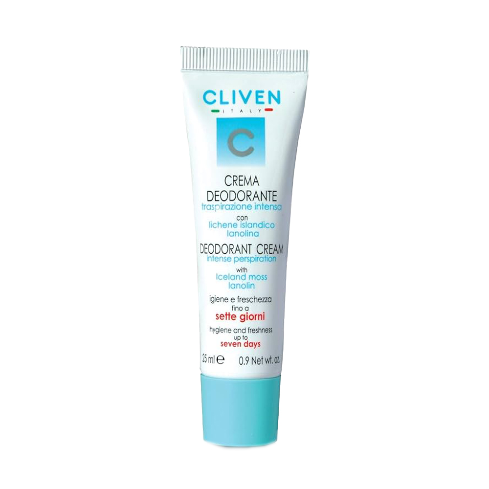 کرم دئودورانت ۷ روزه کلیون ضد تعریق شدید Cliven Crema Deodorante اصل ایتالیا
