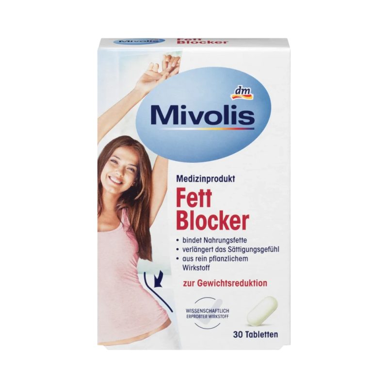 قرص لاغری گیاهی فت بلوکر میولیس ۳۰ عددی Mivolis Fett Blocker اصل آلمان