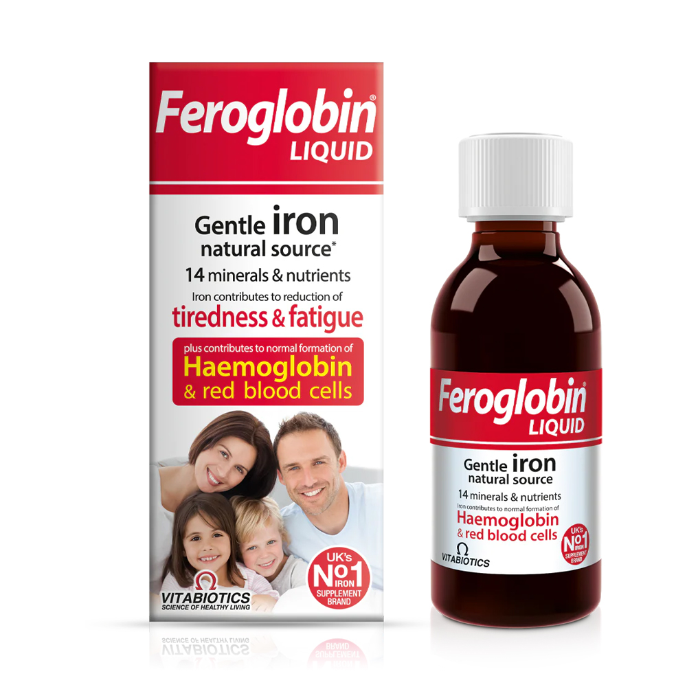 شربت آهن فروگلوبین ویتابیوتیکس Vitabiotics Liquid اصل